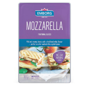 Emborg Mozzarella Slices