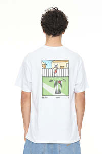 Sup Tee 190/fenced White