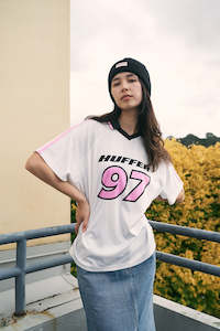 Wmns Football Jersey Ice/pink