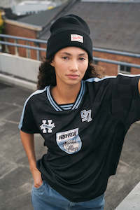 Wmns Football Tee Black/glacier