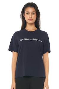 Wmns Classic Tee/social Navy