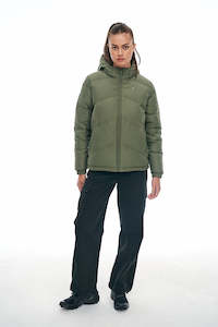 Womens Down Jackets: WMNS CLASSIC DOWN JKT KHAKI