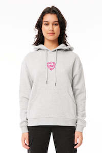 Womens Hoods Crews: WMNS SLOUCH HOOD/HEART U SILVERMARLE