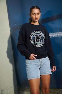 Womens Hoods Crews: RELAX CREW/HALF COURT NAVY