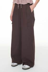 Womens Pants: CRUISE TAILORED CARGO PANT CACAO