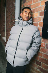 Mens Down Jackets: MENS SUPERDOWN JKT CEMENT