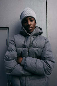 Mens Down Jackets: MENS CLASSIC DOWN JKT HRGBONE GREY