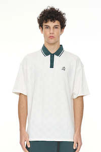 Check Ss Polo Chalk