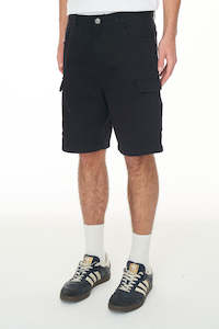 CARGO CANVAS SHORT BLACK/BLACK