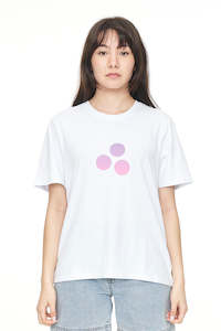 Womens T Shirts: CLASSIC TEE 170/3 BALL WHITE