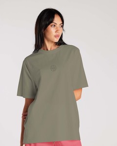 Women S Short Sleeves: WMNS XXL TEE/SIDELINE KHAKI