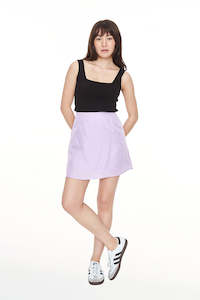 Misa Lila Miniskirt Hyacinth