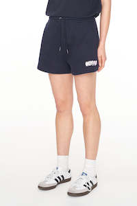 Womens Shorts: WHIP IT SHORT/BUBBLES NAVY