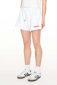 Womens Shorts: WHIP IT SHORT/CHERRY WHITE