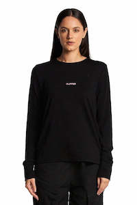 LS LANEWAY TEE/ESSENTIAL BLACK