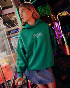 Womens Hoods Crews: WMNS WEEKEND HOOD/SHMANCY CLOVER