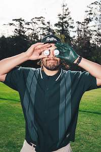 Knit Shirt Golf Green