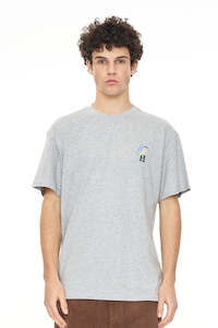 SUP TEE 190/ROYALTY GREY MARLE