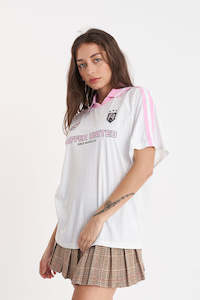 WMNS FOOTY JERSEY CHALK