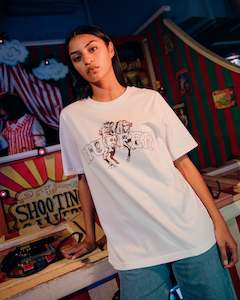 Women S Short Sleeves: RELAX TEE 170/HOWDY CHALK