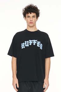 BOX TEE 220/OLDE SCHOOL WASHED BLACK