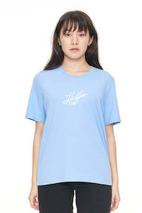 Classic Tee 170/cursive Cornflower