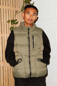 MISSIONS DOWN VEST KHAKI