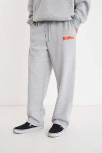 Mens Wide Trackpant/garf Grey Marle