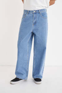 Mens Baggy Denim Jean Mid Wash