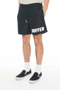 Mens Shorts: STAPLE TRUNK/ZOOM BLACK