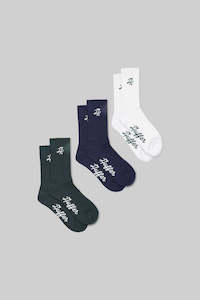 HFR RIB SOCK 3 PACK/PAR 97 MULTI