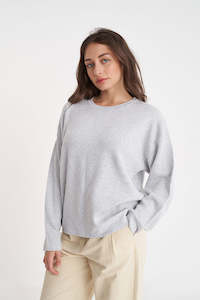 Womens Hoods Crews: NEVE CREW SILVERMARLE