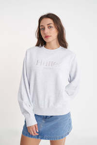 Womens Hoods Crews: CLASSIC CREW/BASIS SILVERMARLE