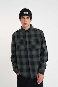 Mens Shirts: 9 TO 5 CHECK SHACKET CYPRESS