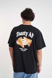 Block Tee 220/cheesy Black