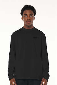 Ls Sup Tee/essential Black