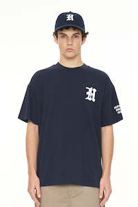 Mens Block Tee 260/blazon Navy