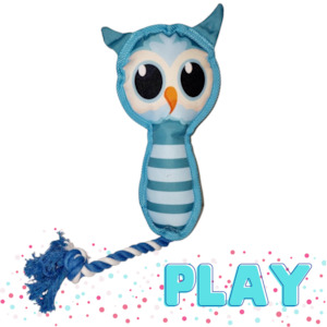 Owl Dog Toy