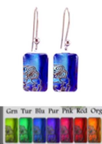 058 - Tiki Earrings - Carded