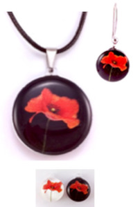 Jewellery: 083 - Poppy - Carded