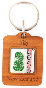 G037 Keyring - Tiki