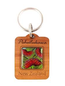 G037 Keyring - Pohut Flower