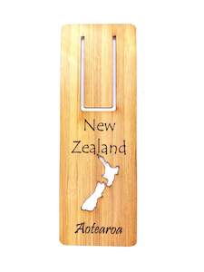 G035 Bookmark - NZ Map