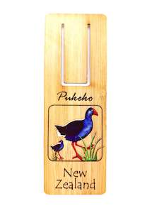 G035 Bookmark - Pukeko