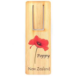 G035 Bookmark - Poppy