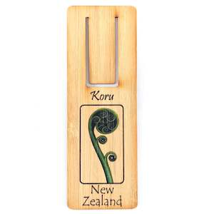 G035 Bookmark - Koru