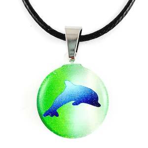 Green Dolphin Pendant