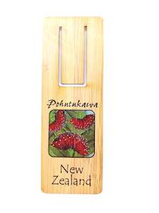 Jewellery: Pohutukawa Flower Bookmark