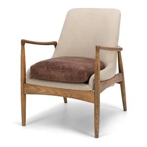 Steiner Armchair - Canvas Cement