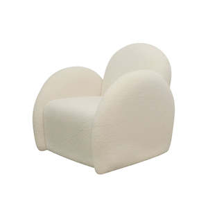 Snugg Swivel Armchair - Cream Shearling